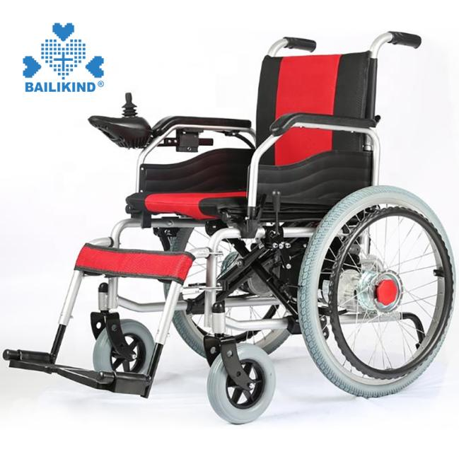 Méthode de fonctionnement correcte et étapes du fauteuil roulant électrique portable pliant en aluminium