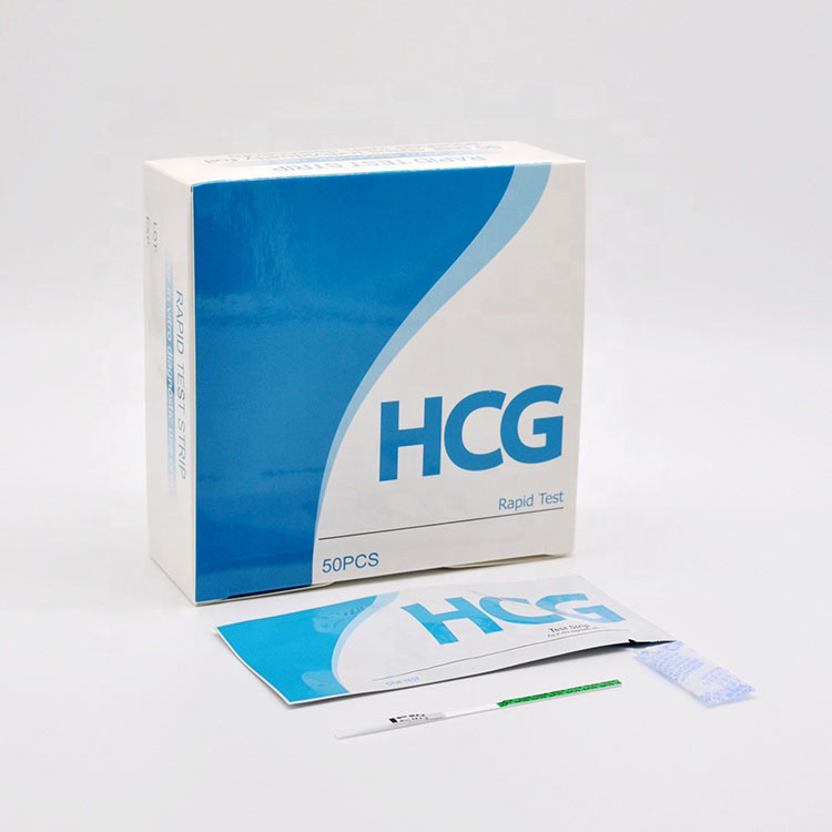 Test de bandelette de grossesse HCG de précision de 99,9%