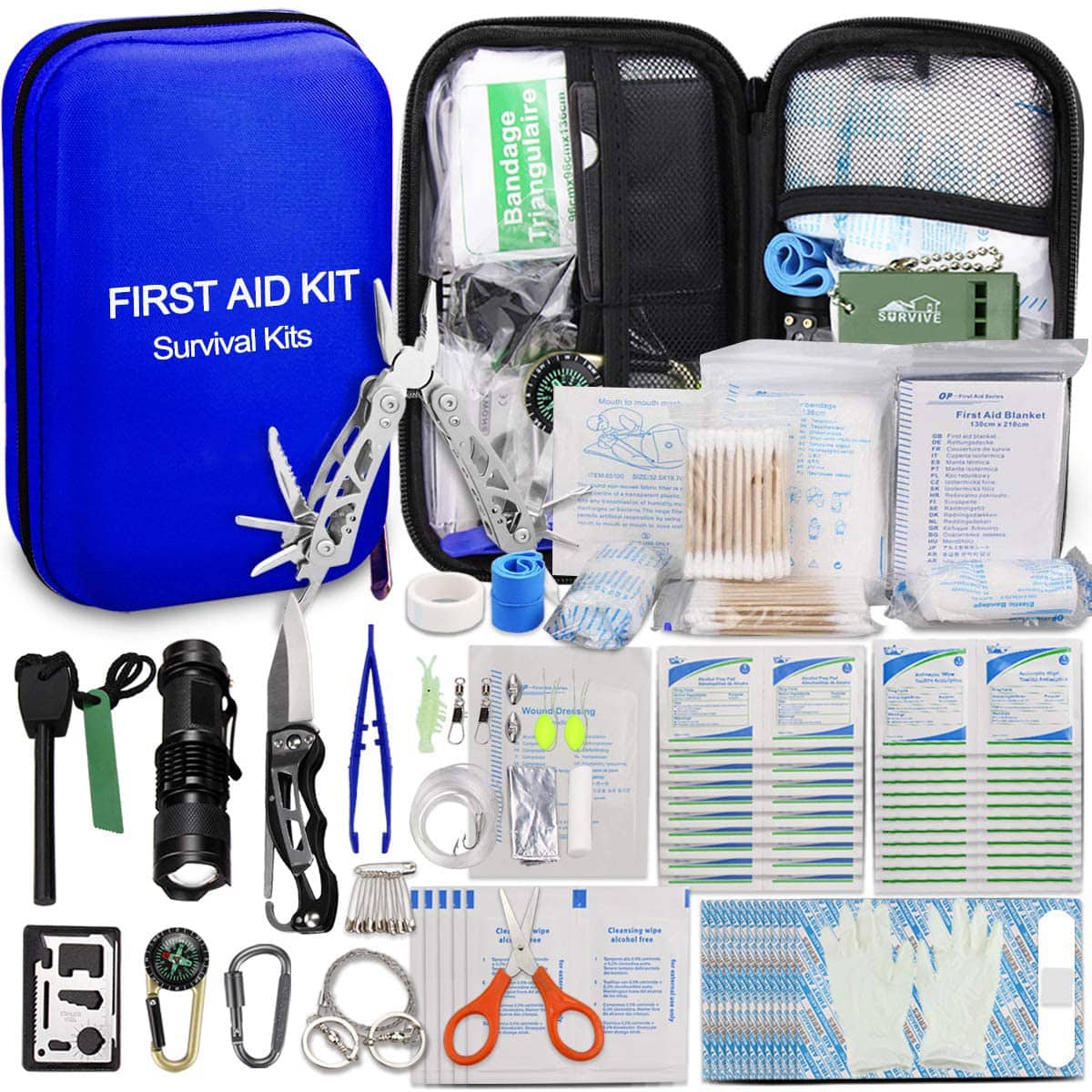 Blue Hard EVA First Aid Little Case pour la maison