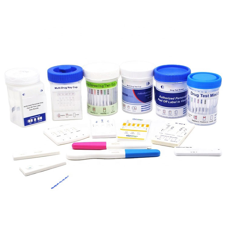 Drug Cup Of Abuse Saliva Urine Pass Kit de test rapide à domicile