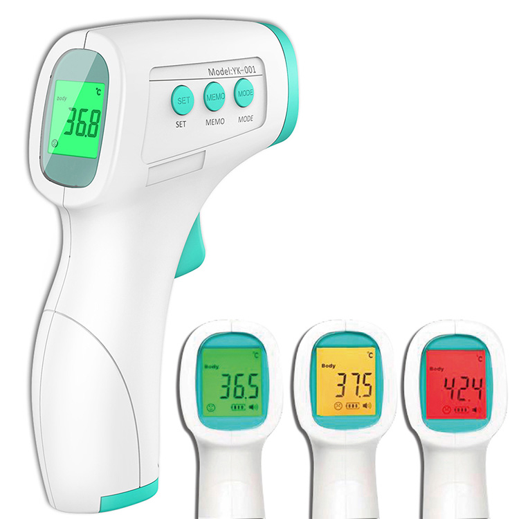 Thermomètre numérique frontal infrarouge médical