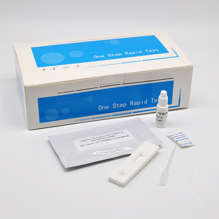 Cassette de test rapide pour la tuberculose (TB) de fournitures médicales