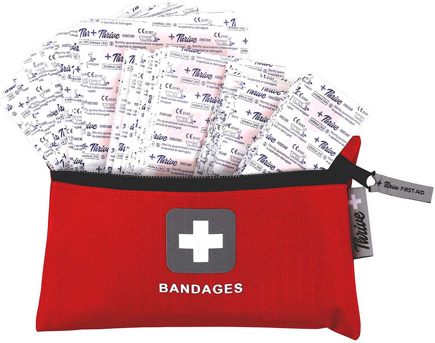 Bandages rouges petite poche